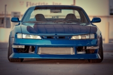 Синий Nissan Silvia/SX